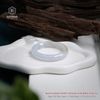  Vòng Khối Ngọc Phỉ Thúy Jade A Bạch Ngọc Phớt Hoàng Kim Điểm Chu Sa Cao Cấp Bản Hẹ 11.9 x 8.3 x 53.3 (Không Kén Mệnh) 2529594 