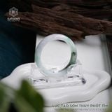  Vòng Khối Ngọc Phỉ Thúy Lục Táo Sơn Thủy Phớt Tím Cao Cấp Bản Hẹ 12.3 x 8.5 x 54.2 (Không Kén Mệnh) 2528780 