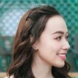  Khuyên Tai Đồng Điếu Ngọc Phỉ Thúy Hoa Bay (Không Kén Mệnh) 