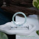  Vòng Khối Ngọc Phỉ Thúy Băng Hoa Lam Thiên Cao Cấp Bản Hẹ 8.6 x 7.5 x 55 (Không Kén Mệnh) 2530126 