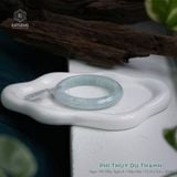  Vòng Khối Phỉ Thúy Du Thanh Bản Hẹ 11.9 x 9.6 x 59.4 (Không Kén Mệnh) 2530129 