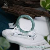  Vòng Khối Phỉ Thúy Lam Thanh Bản Hẹ 13.2 x 8.8 x 58.5 (Không Kén Mệnh) 2530132 