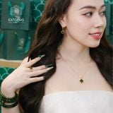  Bộ Trang Sức Ngọc Bích Canada Cao Cấp ( Không Kén Mệnh ) 