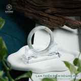  Vòng Khối Ngọc Phỉ Thúy Lam Thiên Điểm Hoàng Phỉ Cao Cấp Bản Hẹ 11.3  x 8.2 x 55.9 (Không Kén Mệnh) 2527961 