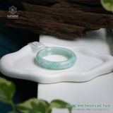  Vòng Khối Ngọc Phỉ Thúy Xanh Lục Táo Cao Cấp Bản Hẹ 12.5 x 8.2 x 52.1 (Không Kén Mệnh) 2531551 