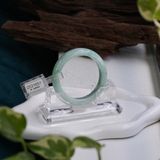  Vòng Khối Ngọc Phỉ Thúy Xanh Lục Táo Cao Cấp Bản Hẹ 12.5 x 8.2 x 52.1 (Không Kén Mệnh) 2531551 