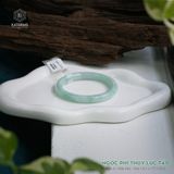  Vòng Khối Ngọc Phỉ Thúy Xanh Lục Táo Cao Cấp Bản Đũa 8.1 x 7.7 x 53.2 (Không Kén Mệnh) 2531540 