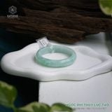  Vòng Khối Ngọc Phỉ Thúy Xanh Lục Táo Cao Cấp Bản Hẹ 12.2 x 8 x 54.7 (Không Kén Mệnh) 2531549 