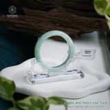  Vòng Khối Ngọc Phỉ Thúy Xanh Lục Táo Cao Cấp Bản Hẹ 12.2 x 8 x 54.7 (Không Kén Mệnh) 2531549 