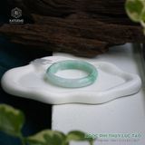  Vòng Khối Ngọc Phỉ Thúy Xanh Lục Táo Cao Cấp Bản Hẹ 12.3 x 8.2 x 56.7 (Không Kén Mệnh) 2531547 