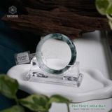  Vòng Khối Ngọc Phỉ Thúy Hoa Bay Cao Cấp Bản Hẹ 11.1 x 8 x 54.6 (Không Kén Mệnh) 2531545 