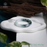  Vòng Khối Ngọc Phỉ Thúy Hoa Bay Cao Cấp Bản Hẹ 11.1 x 8 x 54.6 (Không Kén Mệnh) 2531545 
