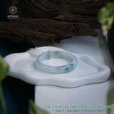  Vòng Khối Ngọc Phỉ Thúy Hoa Bay  Phớt Hoàng Phỉ Cao Cấp Bản Hẹ 11.8 x 8.5 x 56.5 (Không Kén Mệnh) 2532238 