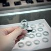  Nhẫn Khối Ngọc Phỉ Thuý Hoa Bay Chất Nếp Băng ni 15-19mm (Không Kén Mệnh) 
