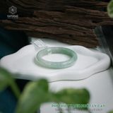  Vòng Khối Ngọc Phỉ Thúy Xanh Phớt Lý Cay Cao Cấp Bản Hẹ 11.3 x 8 x 56.9 (Không Kén Mệnh) 2533582 