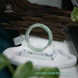  Vòng Khối Ngọc Phỉ Thúy Xanh Phớt Lý Cay Cao Cấp Bản Hẹ 11.3 x 8 x 56.9 (Không Kén Mệnh) 2533582 