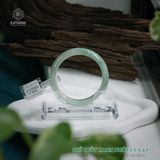  Vòng Khối Ngọc Phỉ Thúy Xanh Phớt Lý Cay Cao Cấp Bản Hẹ 11.3 x 8 x 56.9 (Không Kén Mệnh) 2533582 