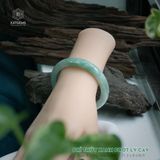  Vòng Khối Ngọc Phỉ Thúy Xanh Phớt Lý Cay Cao Cấp Bản Hẹ 11.3 x 8 x 56.9 (Không Kén Mệnh) 2533582 