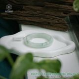  Vòng Khối Ngọc Phỉ Thúy Xanh Ngọc Điểm Hoa Bay Cao Cấp Bản Hẹ 12.3 x 7.6 x 55 (Không Kén Mệnh) 2533597 