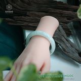  Vòng Khối Ngọc Phỉ Thúy Xanh Ngọc Cao Cấp Bản Hẹ 12.4 x 8.1 x 56.2 (Không Kén Mệnh) 2533598 