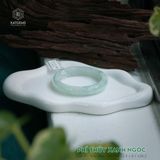  Vòng Khối Ngọc Phỉ Thúy Xanh Ngọc Cao Cấp Bản Hẹ 12.4 x 8.1 x 56.2 (Không Kén Mệnh) 2533598 