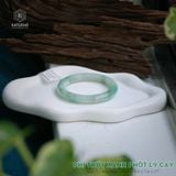  Vòng Khối Ngọc Phỉ Thúy Xanh Phớt Lý Cay Cao Cấp Bản Hẹ 9.8 x 7.6 x 57 (Không Kén Mệnh) 2533585 