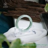  Vòng Khối Ngọc Phỉ Thúy Xanh Phớt Lý Cay Cao Cấp Bản Hẹ 14.1 x 7.8 x 56.9 (Không Kén Mệnh) 2533584 