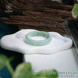  Vòng Khối Ngọc Phỉ Thúy Xanh Phớt Lý Cay Cao Cấp Bản Hẹ 14.1 x 7.8 x 56.9 (Không Kén Mệnh) 2533584 