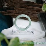  Vòng Khối Ngọc Phỉ Thúy Xanh Phớt Lý Cay Cao Cấp Bản Hẹ 14.1 x 7.8 x 56.9 (Không Kén Mệnh) 2533584 