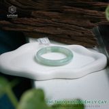  Vòng Khối Ngọc Phỉ Thúy Xanh Phớt Lý Cay Cao Cấp Bản Hẹ 10.8 x 6.3 x 53.6 (Không Kén Mệnh) 2533583 
