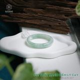  Vòng Khối Ngọc Phỉ Thúy Xanh Phớt Lý Cay Cao Cấp Bản Hẹ 11.9 x 6.9 x 53.7 (Không Kén Mệnh) 2533587 
