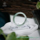  Vòng Khối Ngọc Phỉ Thúy Xanh Phớt Lý Cay Cao Cấp Bản Hẹ 11.9 x 6.9 x 53.7 (Không Kén Mệnh) 2533587 