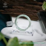  Vòng Khối Ngọc Phỉ Thúy Xanh Phớt Lý Cay Cao Cấp Bản Hẹ 11.9 x 6.9 x 53.7 (Không Kén Mệnh) 2533587 
