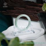  Vòng Khối Ngọc Phỉ Thúy Xanh Ngọc Phớt Hoàng Phỉ Cao Cấp Bản Hẹ 12.2 x 8.3 x 54.8 (Không Kén Mệnh) 2533595 