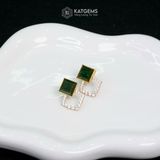  Khuyên Tai Ngọc Bích Canada Vàng Trang Sức VIP (Không Kén Mệnh) 