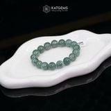  Vòng Đơn Ngọc Phỉ Thuý Hoa Bay 12ly (Không Kén Mệnh) V2-131001 