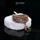  Chuỗi Vòng Trầm Banh Cam 108 Hạt 6ly Cuốn 4 (Không Kén Mệnh) 2-130001 