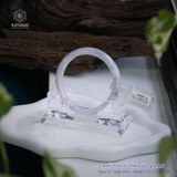  Vòng Khối Ngọc Phỉ Thúy Jade A Tím Tử La Lan Cao Cấp Bản Hẹ 11.1 x 8 x 58 (Không Kén Mệnh) 2528779 