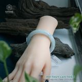  Vòng Khối Ngọc Phỉ Thúy Lam Thiên Cao Cấp Bản Hẹ 11.8 x 7.8 x 53.4 (Không Kén Mệnh) 2532240 