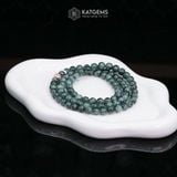  Chuỗi Vòng Cổ Ngọc Phỉ Thúy Jade A Hạt 7.6ly (Không Kén Mệnh) 