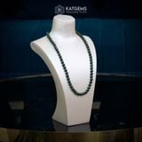  Chuỗi Vòng Cổ Ngọc Bích Canada 8li 81 Hạt VIP (Không Kén Mệnh) 