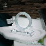  Vòng Khối Ngọc Phỉ Thúy Xanh Ngọc Cao Cấp Bản Hẹ 12 x 9.2 x 54.5 (Không Kén Mệnh) 2532239 