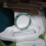  Vòng Khối Ngọc Phỉ Thúy Jade A Lục Táo Phiêu Hoa (MONET) Cao Cấp Bản Hẹ 11.9 x 7.8 x 53.5 (Không Kén Mệnh) 2534675 