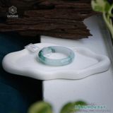  Vòng Khối Ngọc Phỉ Thúy Băng Hoa Bay Cao Cấp Bản Hẹ 12 x 7.2 x 53.2 (Không Kén Mệnh) 2535559 