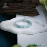  Vòng Khối Ngọc Phỉ Thúy Lam Thiên Hoa Bay Cao Cấp Bản Hẹ 10.5 x 7 x 54.6 (Không Kén Mệnh) 2535583 