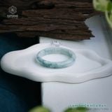  Vòng Khối Ngọc Phỉ Thúy Lam Thiên Hoa Bay Cao Cấp Bản Hẹ 10.5 x 7 x 54.6 (Không Kén Mệnh) 2535583 