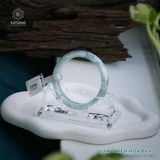  Vòng Khối Ngọc Phỉ Thúy Lam Thiên Hoa Bay Cao Cấp Bản Hẹ 10.5 x 7 x 54.6 (Không Kén Mệnh) 2535583 