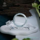  Vòng Khối Ngọc Phỉ Thúy Lam Thiên Hoa Bay Cao Cấp Bản Hẹ 10.5 x 7 x 54.6 (Không Kén Mệnh) 2535583 