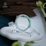  Vòng Khối Ngọc Phỉ Thúy Lam Thiên Hoa Bay Phớt Xanh Cay Cao Cấp Bản Hẹ 10 x 7.3 x 57.5 (Không Kén Mệnh) 2535584 