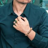  Vòng Đơn Trầm Banh Cam 12,5ly (Không Kén Mệnh) 